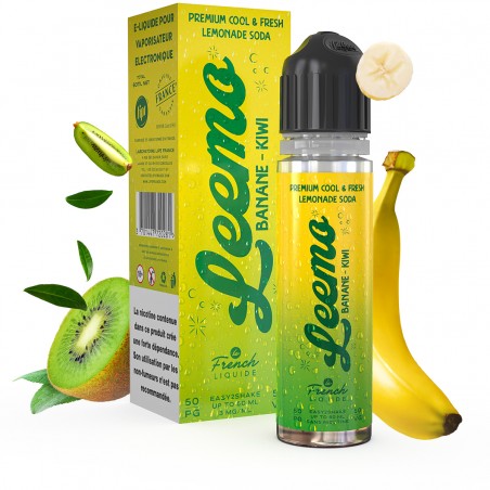 E LIQUIDE LEEMO BANANE KIWI 50ML - LIPSVAPE--alavape.com