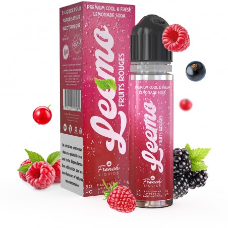 E LIQUIDE LEEMO FRUITS ROUGES 50ML - LIPSVAPE--alavape.com