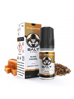 E LIQUIDE SALT-E-VAPOR BLOND CARAMEL 10ML SEL DE NICOTINE - LIPSVAPE--alavape.com