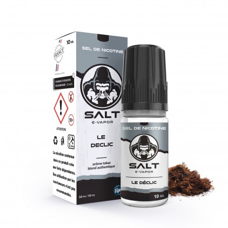 E LIQUIDE SALT-E-VAPOR LE DÉCLIC 10ML SEL DE NICOTINE - LIPSVAPE--alavape.com