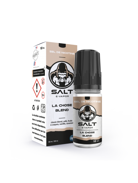 E LIQUIDE SALT-E-VAPOR LA CHOSE BLEND 10ML SEL DE NICOTINE - LIPSVAPE--alavape.com