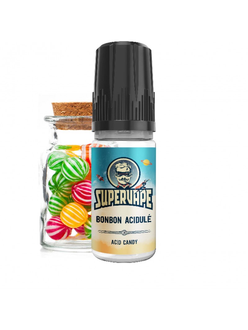 CONCENTRÉ SUPERVAPE BONBON ACIDULÉ 10ML - LISPVAPE-DIY - Do It Yourself-alavape.com