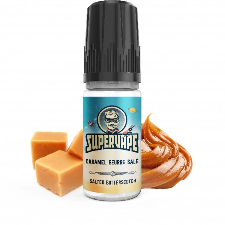 CONCENTRÉ SUPERVAPE CARAMEL BEURRE SALÉ 10ML - LISPVAPE-DIY - Do It Yourself-alavape.com