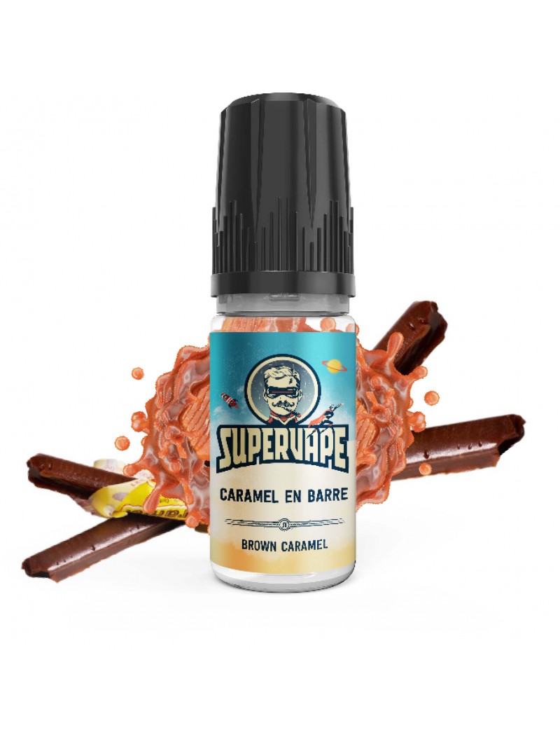 CONCENTRÉ SUPERVAPE CARAMEL EN BAR 10ML - LISPVAPE-DIY - Do It Yourself-alavape.com