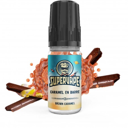 CONCENTRÉ SUPERVAPE CARAMEL EN BAR 10ML - LISPVAPE-DIY - Do It Yourself-alavape.com