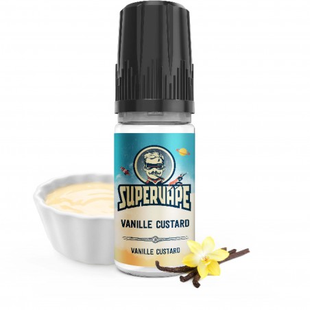 CONCENTRÉ SUPERVAPE VANILLE CUSTARD 10ML - LISPVAPE-DIY - Do It Yourself-alavape.com