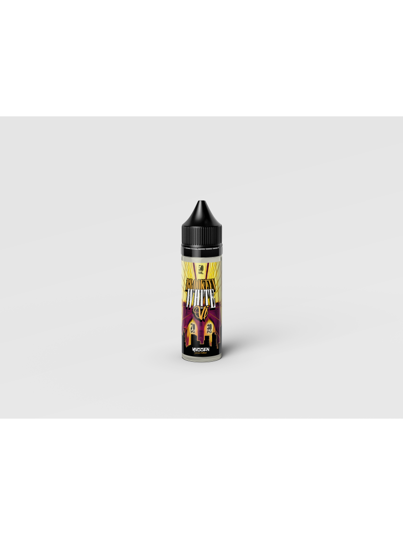 E LIQUIDE BROOKLYN WHITE 50ML - VAPE INSTITUT--alavape.com