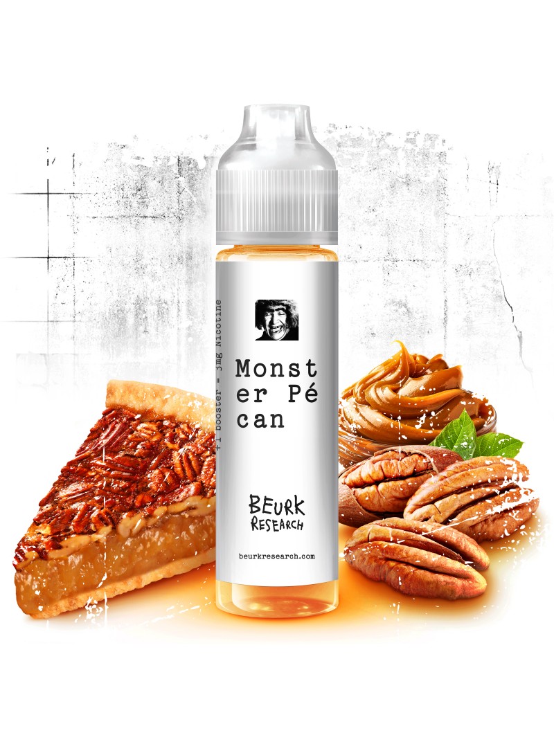 E LIQUIDE MONSTER PÉCAN 40ML - BEURK RESEARCH--alavape.com