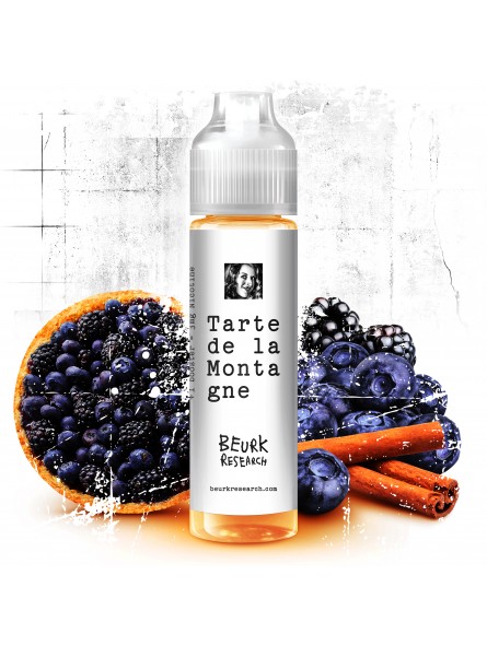 E LIQUIDE TARTE DE LA MONTAGNE 40ML - BEURK RESEARCH--alavape.com