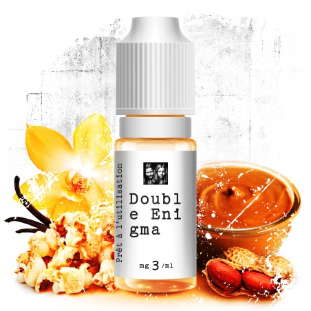 E LIQUIDE DOUBLE ENIGMA 10ML SEL DE NICOTINE - BEURK RESEARCH--alavape.com