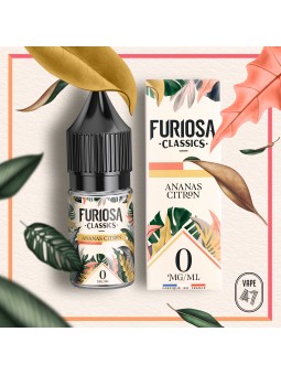 E LIQUIDE FURIOSA CLASSICS ANANAS CITRON 10ML - VAPE 47--alavape.com