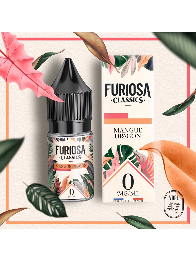 E LIQUIDE FURIOSA CLASSICS MANGUE DRAGON 10ML - VAPE 47--alavape.com