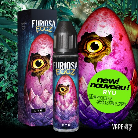 E LIQUIDE FURIOSA EGGZ RYU 50ML - VAPE 47--alavape.com