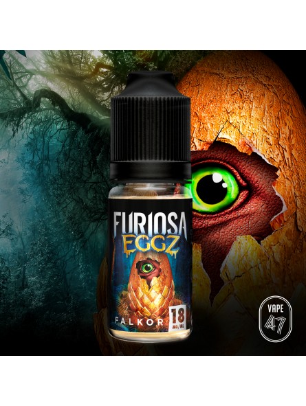 E LIQUIDE FURIOSA EGGZ FALKOR 10ML - VAPE 47--alavape.com