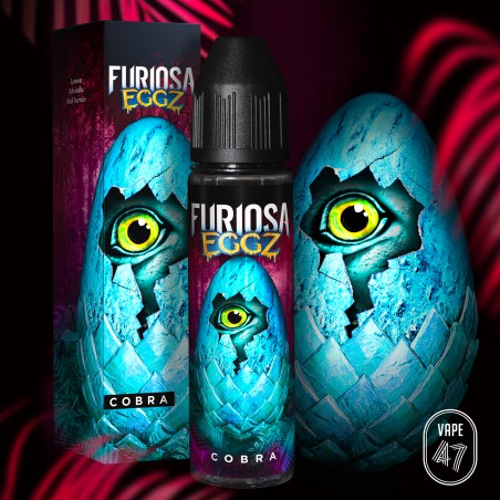 E LIQUIDE FURIOSA EGGZ COBRA 50ML - VAPE 47--alavape.com