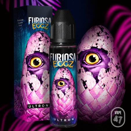 E LIQUIDE FURIOSA EGGZ ULTRON 50ML - VAPE 47--alavape.com