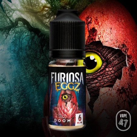 E LIQUIDE FURIOSA EGGZ DOOM 10ML - VAPE 47--alavape.com