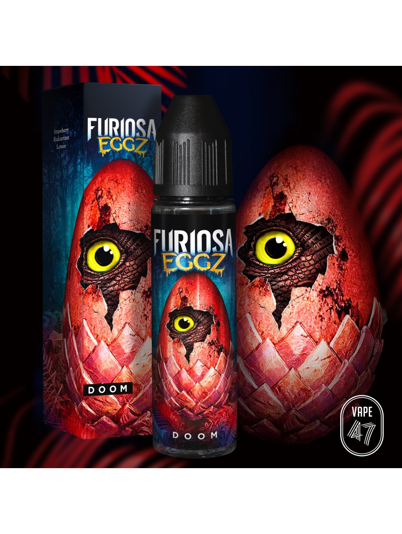 E LIQUIDE FURIOSA EGGZ DOOM 50ML - VAPE 47--alavape.com