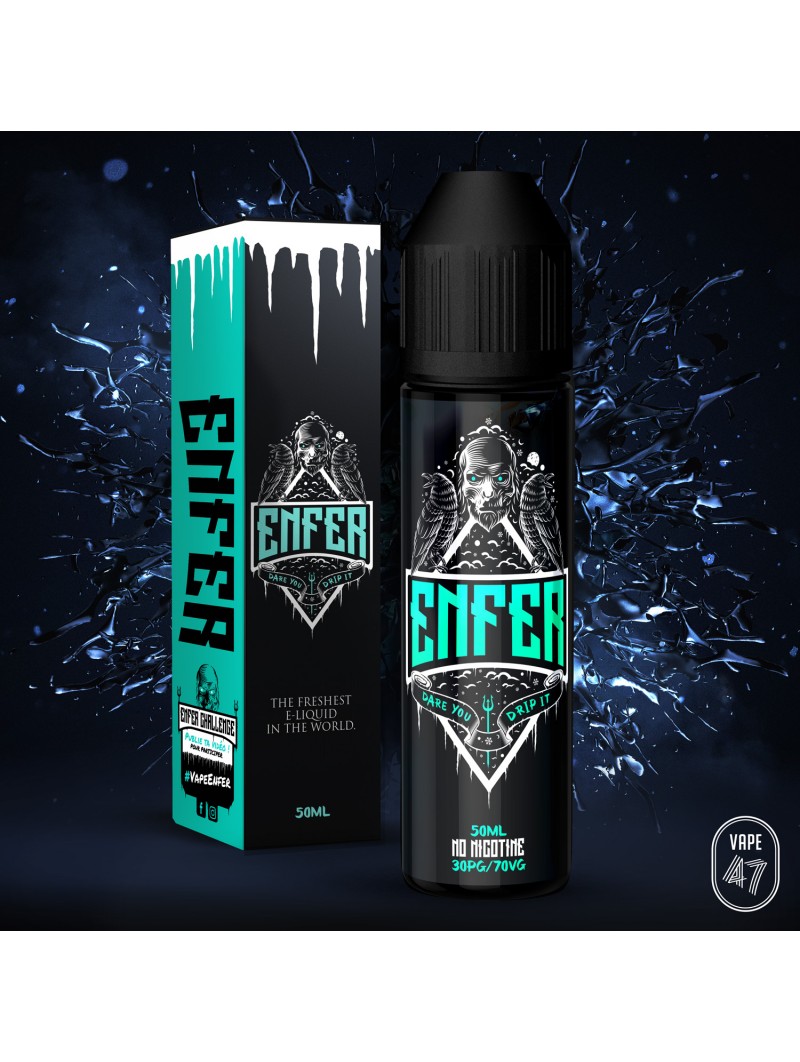 E LIQUIDE ENFER ULTIMATE FREEZE 50ML - VAPE 47--alavape.com