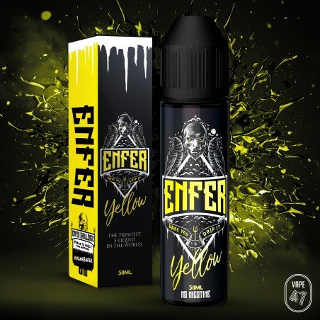 E LIQUIDE ENFER YELLOW 50ML - VAPE 47--alavape.com