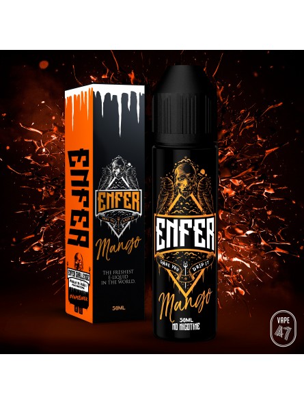 E LIQUIDE ENFER MANGO 50ML - VAPE 47--alavape.com