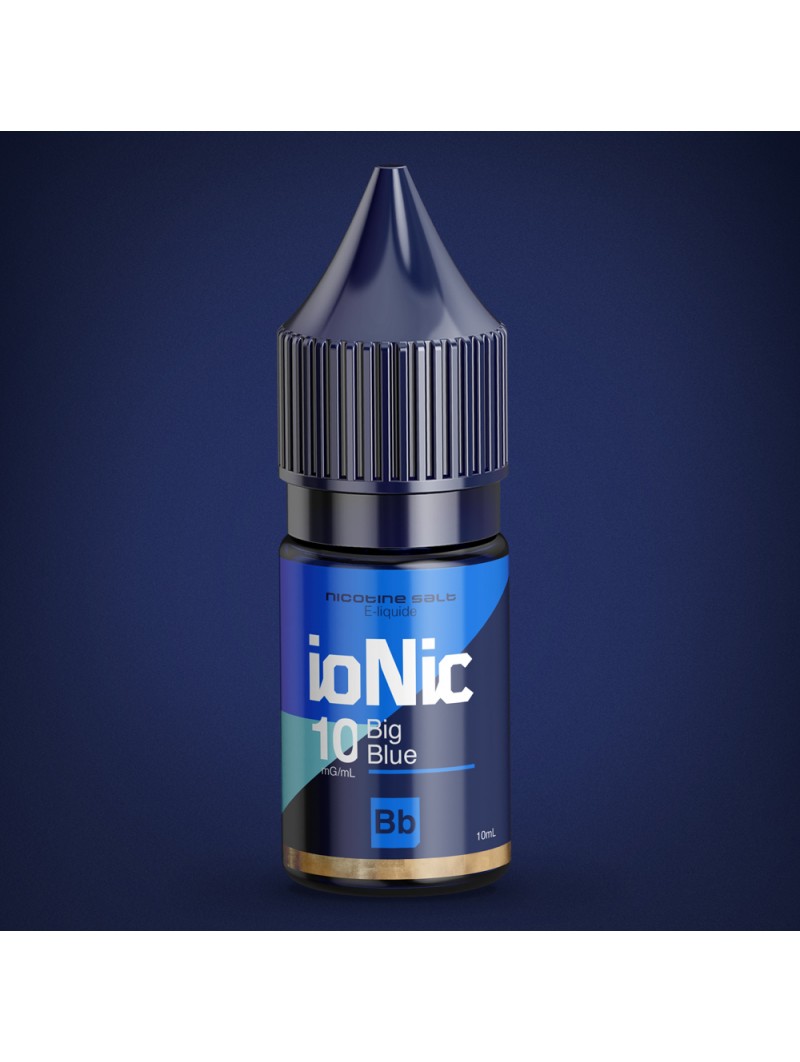 E LIQUIDE IONIC BIG BLUE 10ML SEL DE NICOTINE - VAPE 47--alavape.com