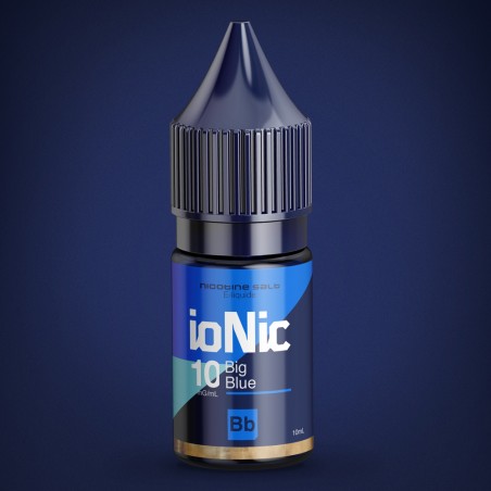 E LIQUIDE IONIC BIG BLUE 10ML SEL DE NICOTINE - VAPE 47--alavape.com