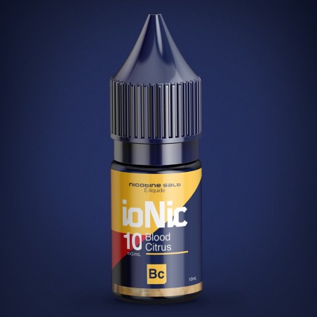 E LIQUIDE IONIC BLOOD CITRUS 10ML SEL DE NICOTINE - VAPE 47--alavape.com