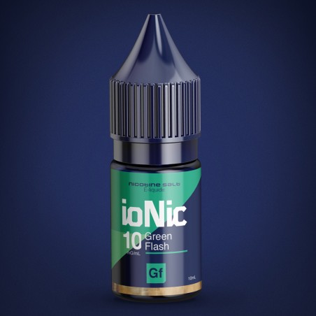 E LIQUIDE IONIC GREEN FLASH TROPICS 10ML SEL DE NICOTINE - VAPE 47--alavape.com