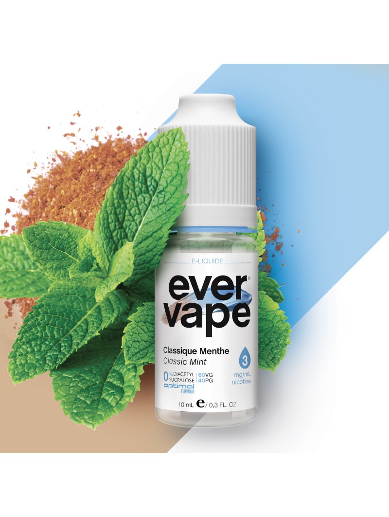 E LIQUIDE EVER VAPE CLASSIQUE MENTHE 10ML - VAPE 47--alavape.com