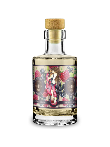 E LIQUIDE ÉDITION 1900 FRAMBOISE CASSIS 200ML - CURIEUX--alavape.com