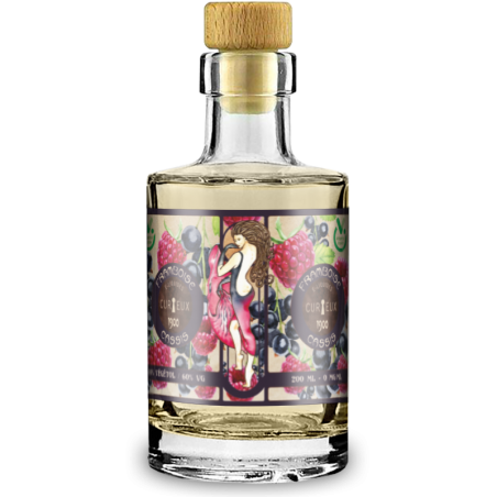 E LIQUIDE ÉDITION 1900 FRAMBOISE CASSIS 200ML - CURIEUX--alavape.com