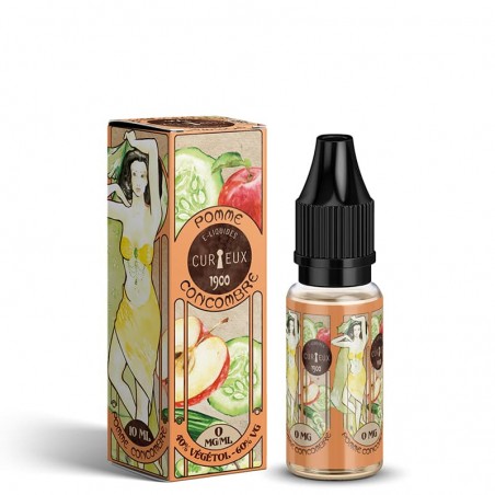 E LIQUIDE ÉDITION 1900 POMME CONCOMBRE 10ML - CURIEUX--alavape.com