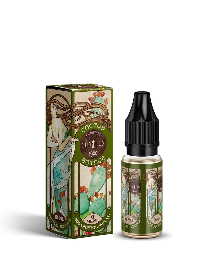 E LIQUIDE ÉDITION 1900 CACTUS GOYAVE 10ML - CURIEUX--alavape.com