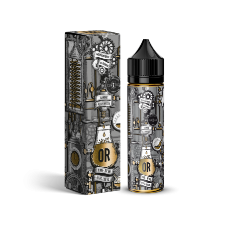 E LIQUIDE ALCHIMISTE - MÉCANIQUE OR 50ML - CURIEUX-Accueil-alavape.com