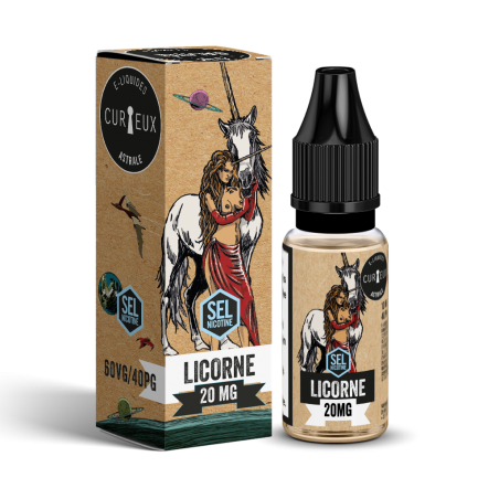 E LIQUIDE ASTRAL LICORNE 10ML SEL DE NICOTINE - CURIEUX--alavape.com