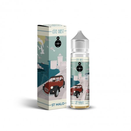 E LIQUIDE CÔTE OUEST SAINT MALO 50ML - CURIEUX-Accueil-alavape.com