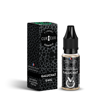 E LIQUIDE ESSENTIELLE GALUCHAT 10ML - CURIEUX--alavape.com