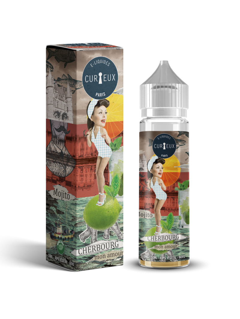 E LIQUIDE HEXAGONE CHERBOURG MON AMOUR 50ML - CURIEUX--alavape.com