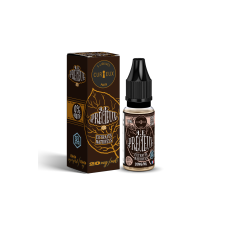 E LIQUIDE LE PRÉCIEUX 10ML SEL DE NICOTINE - CURIEUX--alavape.com