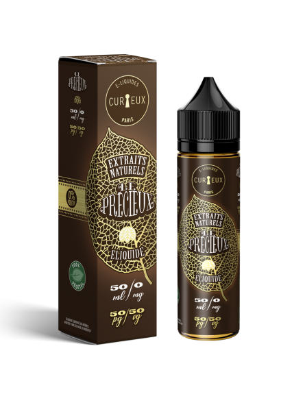 E LIQUIDE LE PRÉCIEUX 50ML - CURIEUX--alavape.com