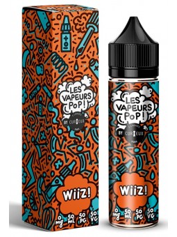 E LIQUIDE LES VAPEURS POP WIIZ! 50ML - CURIEUX--alavape.com