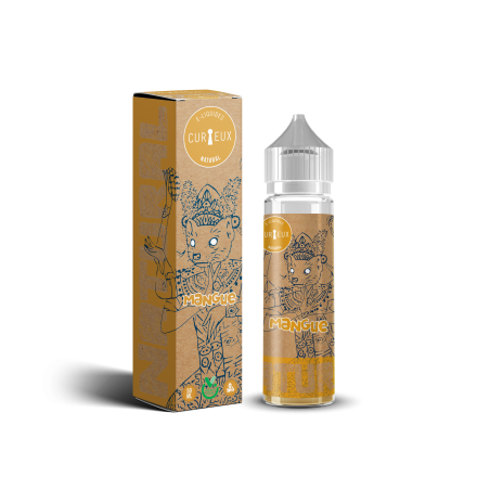 E LIQUIDE NATURAL MANGUE 50ML - CURIEUX--alavape.com