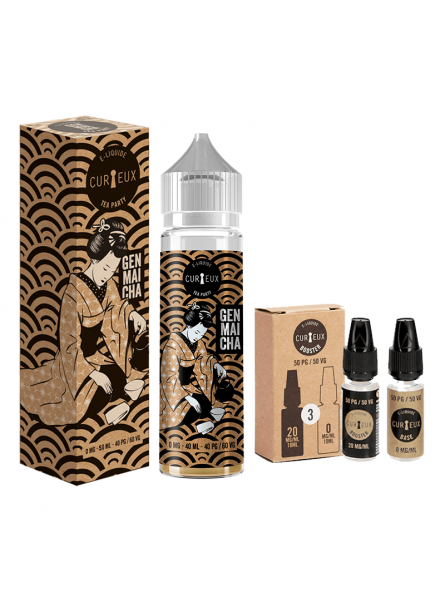 E LIQUIDE TEA GENMAICHA 50ML - CURIEUX--alavape.com E LIQUIDE TEA GENMAICHA 50ML - CURIEUX--alavape.com