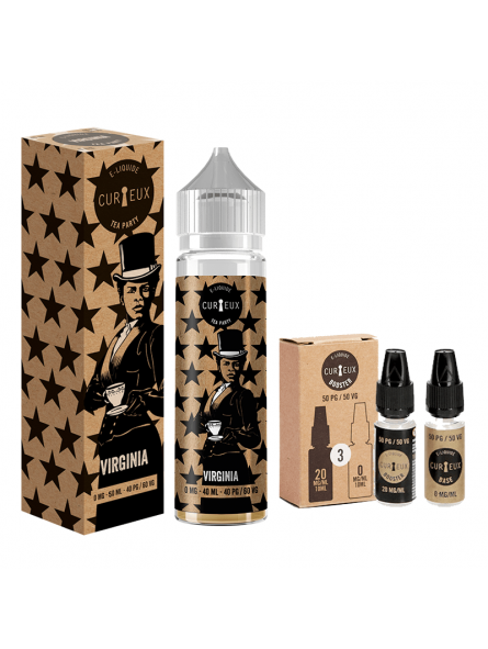 E LIQUIDE TEA VIRGINIA 50ML - CURIEUX--alavape.com E LIQUIDE TEA VIRGINIA 50ML - CURIEUX--alavape.com