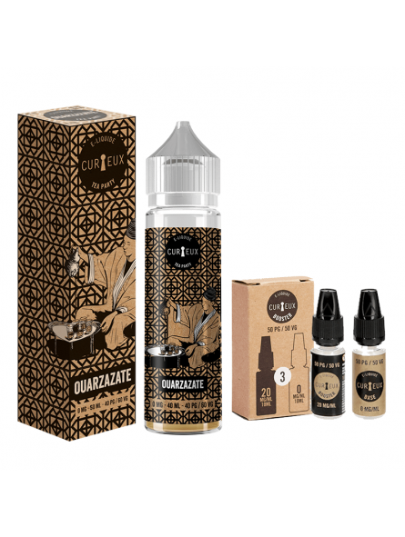 E LIQUIDE TEA OUARZAZATE 50ML - CURIEUX--alavape.com E LIQUIDE TEA OUARZAZATE 50ML - CURIEUX--alavape.com