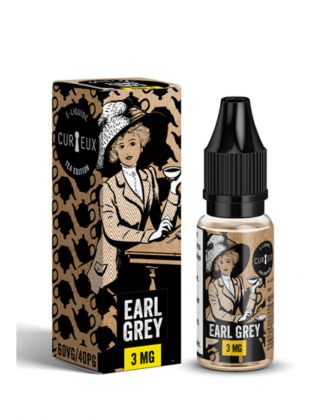 E LIQUIDE TEA EARL GREY 10ML - CURIEUX--alavape.com