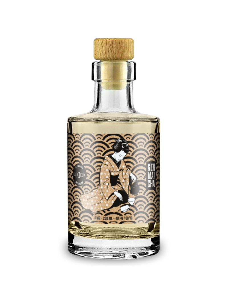 E LIQUIDE TEA GENMAICHA 200ML - CURIEUX--alavape.com