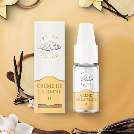 E LIQUIDE PETIT NUAGE CRÈME DE LA REINE 10ML - LEVEST--alavape.com