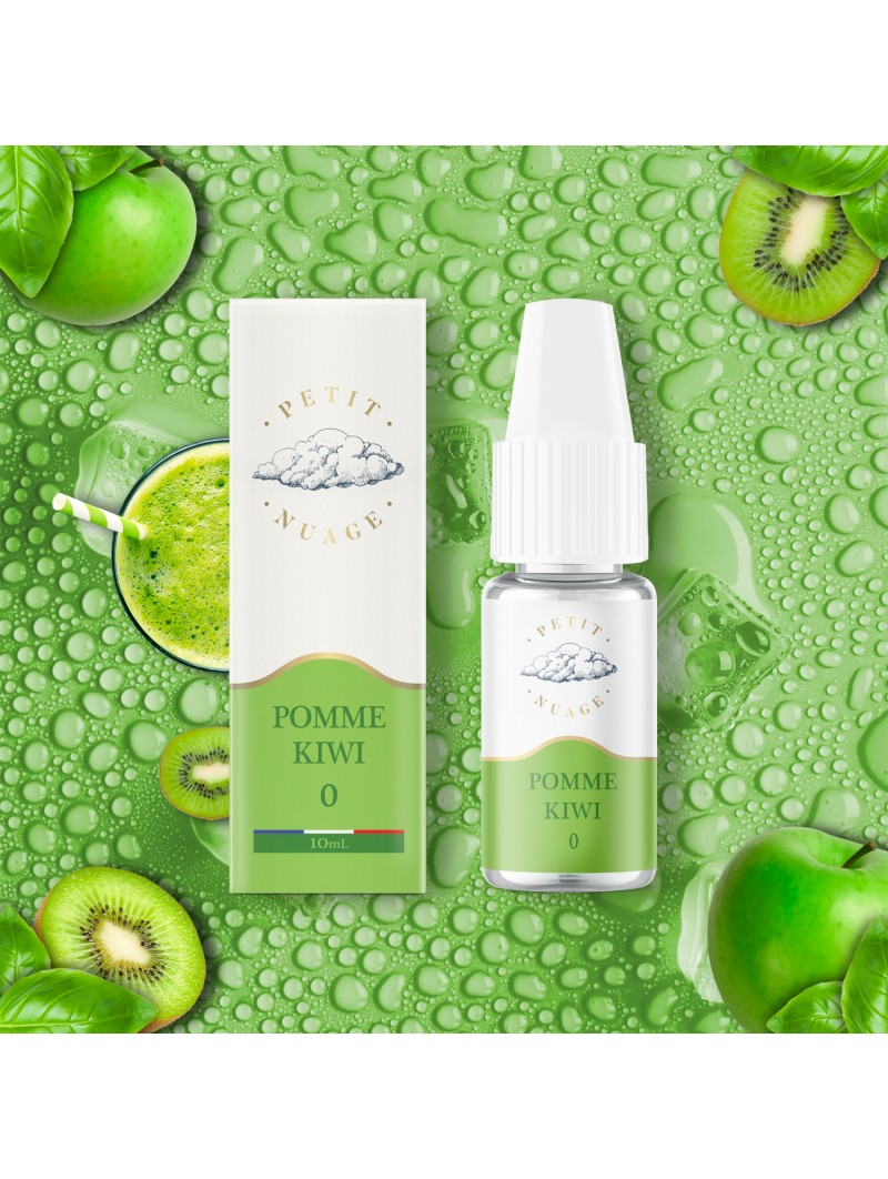 E LIQUIDE PETIT NUAGE POMME KIWI 10ML - LEVEST--alavape.com